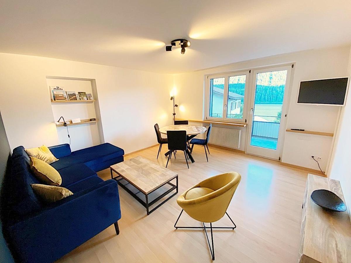 70M2 Mit Seeblick, Balkon, Serlas, Parkplatz - S11,1 Σεντ Μόριτζ Εξωτερικό φωτογραφία
